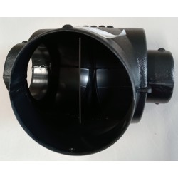 VHT754 MSI WEBASTO TRÓJNIK ROZDZIELACZ POWIETRZA T WLOT WĘŻA 7"- WYLOT WĘŻA 5", 4"