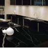 7600 CALACATTA LE NOIR AVANT QUARTZ PŁYTA 1600X3200X20MM CZARNY Z BEŻOWYMI ŻYŁAMI 5,12m²