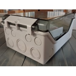 KG9002 HENSEL OBUDOWA PUSTA PRZEZROCZYSTA 168x253x115mm IP65 EDK/AKM 3300140