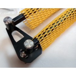 2133.AS EXALTO RAMIĘ WYCIERACZKI PANTOGRAFOWE PU  350-450MM CZARNE 2133