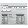 5079072 TBS ELECTRONICS DCM Płytki łączące Link Plate (rozstaw 50mm) (zestaw 2 sztuki)