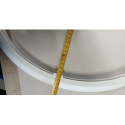 Ramka montażowa Luku Bomar NT7139 577x30 PCV BIAŁA POWYSTAWOWA