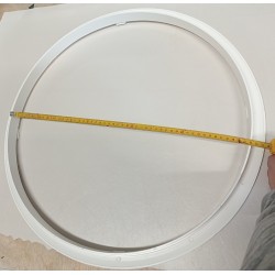 Ramka montażowa Luku Bomar NT7139 577x30 PCV BIAŁA POWYSTAWOWA