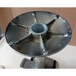 BASE60L VETUS STAŁA PODSTAWA FOTELA KAPITAŃSKIEGO PRZESUWNA-OBROTOWA H-60MM