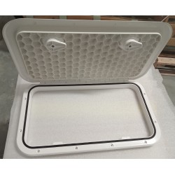 SP2447 CAN-SB Luk otwierany 353x606 Właz rewizyjny Pokrywa inspekcyjna biała
