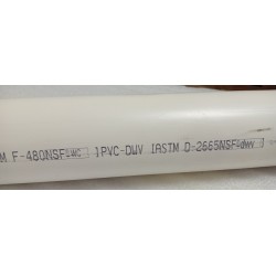 SCHEDULE 40 CHARLOTTE PIPE Rura ciśnieniowa SILVER LINE 90x915MM PVC