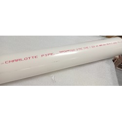 SCHEDULE 40 CP-110-P CHARLOTTE PIPE Rura ciśnieniowa 7300 3" PVC SCH 40 NSF dwv 90x915MM