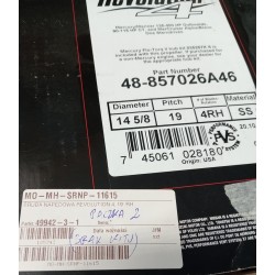 857026A46 MERCURY Śruba napędowa REVOLUTION 4 14,6x19" RH 8M0151321 PAC2