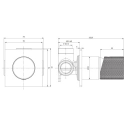OMNIRES CONTOUR CT8045CR rysunek