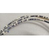 190612/11 BESENZONI WĄŻ HYDRAULICZNY 3/16" SAE100R7 IC-332/06 BIAŁY