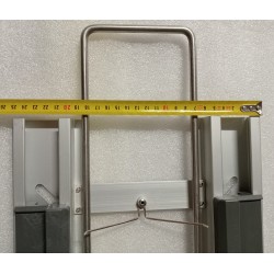 Z.64220 ZWAARDVIS ALUMINIOWY SYSTEM PROWADNICY DO STOŁU LUB KRZESŁA 180MM
