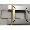 Z.64220 ZWAARDVIS ALUMINIOWY SYSTEM PROWADNICY DO STOŁU LUB KRZESŁA 180MM