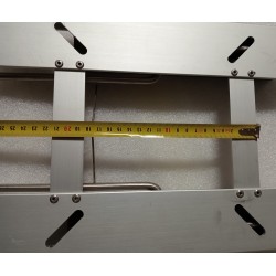 Z.64220 ZWAARDVIS ALUMINIOWY SYSTEM PROWADNICY DO STOŁU LUB KRZESŁA 180MM