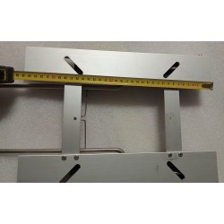 Z.64220 ZWAARDVIS ALUMINIOWY SYSTEM PROWADNICY DO STOŁU LUB KRZESŁA 180MM