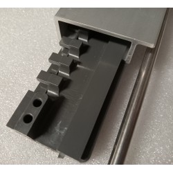 Z.64220 ZWAARDVIS ALUMINIOWY SYSTEM PROWADNICY DO STOŁU LUB KRZESŁA 180MM