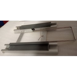 Z.64220 ZWAARDVIS ALUMINIOWY SYSTEM PROWADNICY DO STOŁU LUB KRZESŁA 180MM