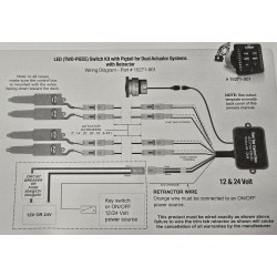 30340-001 REV:D6 LENCO SKRZYNKA STEROWNICZA 123 LED 2.25" (POWYSTAWOWA)
