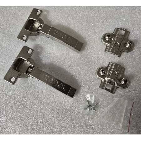 HETTICH INTERMAT ZAWIASY DRZWI (2YY35 3726 56) FRONTÓW ZOBAL Z PROWADNIKIEM 5249 5.1