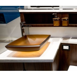 L070.C COGNAC Foresti&Suardi Umywalka  kolekcja Nautilus