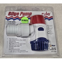 27DA-24 RULE POMPA ZĘZOWA 1100 GPH 24V 4164LPH
