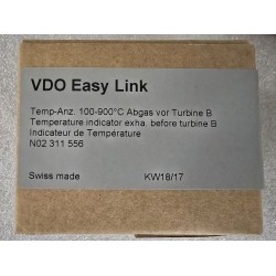 N02311556 VDO (MAN) WSKAŹNIK TEMPERATURY OCEANLINK PIROMETR 100-900°C 52MM CZARNY (ZESTAW 2 SZTUKI)