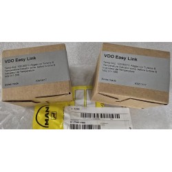 N02311556 VDO (MAN) WSKAŹNIK TEMPERATURY OCEANLINK PIROMETR 100-900°C 52MM CZARNY (ZESTAW 2 SZTUKI)