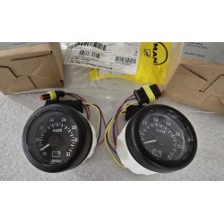 N02413058 VDO (MAN) WOLTOMIERZ MANOMETR OCEANLINK 18-32V 52MM (ZESTAW 2 SZTUKI)