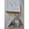TRÓJKĄT HALOGEN PODSZAWKOWA OPRAWA PUNKTOWA SATYNA G4 20W 12V JC
