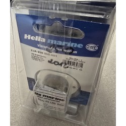 2JA998560-051 HELLA MARINE LAMPKA PODSTOPNIOWA LED 12/24V (LED NIEBIESKI BIAŁY KORPUS)
