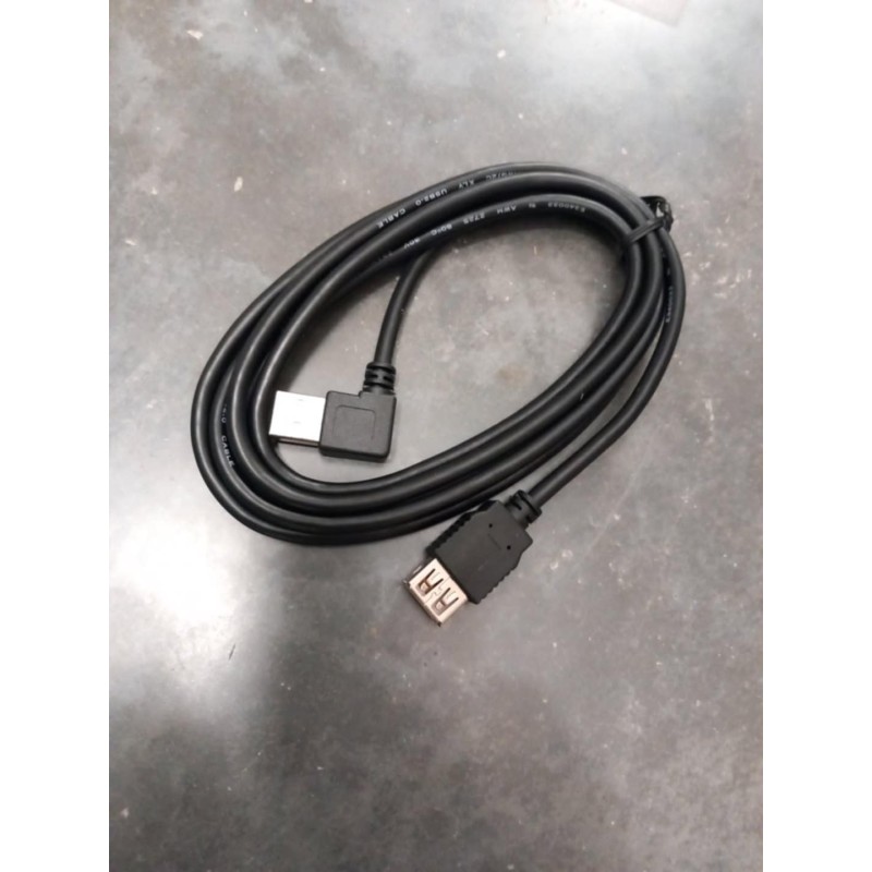 CAB-USB2AAF/2-K BQ CABLE PRZEDŁUŻACZ USB 1,8M WTYK KĄTOWY GNIAZDO