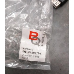 CAB-USB2AAF/2-K BQ CABLE PRZEDŁUŻACZ USB 1,8M WTYK KĄTOWY GNIAZDO