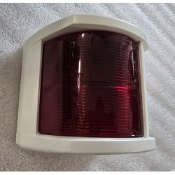 2LT002984381 HELLA MARINE ŚWIATŁO NAWIGACYJNE LEWEJ BURTY SERIA 2984 BIAŁO CZERWONE (POWYSTAWOWE)