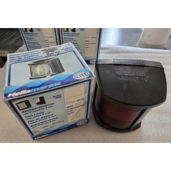 2LT002984331 HELLA MARINE NAWIGACYJNE ŚWIATŁO BURTOWE LEWE CZARNO CZERWONE 12V (POWYSTAWOWE)