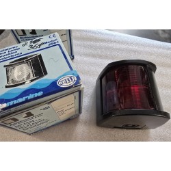 2LT002984331 HELLA MARINE NAWIGACYJNE ŚWIATŁO BURTOWE LEWE CZARNO CZERWONE 12V (POWYSTAWOWE)