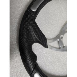 SW0079 VOLANTEC EQ-RAPTOR KIEROWNICA ⌀360MM CZARNO SREBRNA