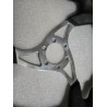 SW0079 VOLANTEC EQ-RAPTOR KIEROWNICA ⌀360MM CZARNO SREBRNA