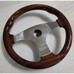 T15L SAVORETTI ARMANDO KIEROWNICA MAHONIOWA ⌀350MM (POWYSTAWOWA)