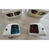 AQUA SIGNAL SERIA S20 LAMPY NA STERBURTĘ (ZIELONA, CZERWONA) 12V biała obudowa