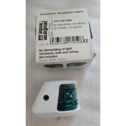 3571301000 AQUA SIGNAL S20 LAMPA NA STER BURTĘ ZIELONA 12V
