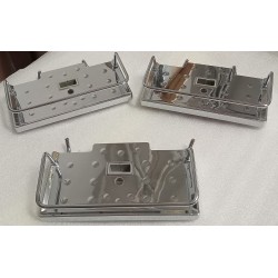 PÓŁKA PRYSZNICOWA NA DRĄŻEK JIMJIM CHROM 24x13 cm (OMNIRES)