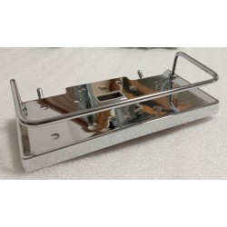PÓŁKA PRYSZNICOWA NA DRĄŻEK JIMJIM CHROM 24x13 cm (OMNIRES)