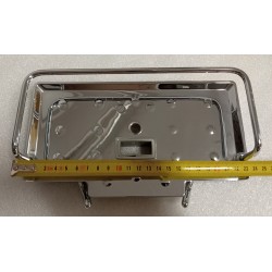 PÓŁKA PRYSZNICOWA NA DRĄŻEK JIMJIM CHROM 24x13 cm (OMNIRES)