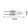 01947 DURALAMP ŻARÓWKA HALOGENOWA 20W G4 12V 20 SZTUK