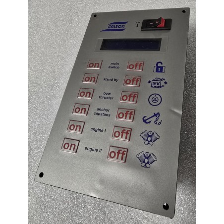 SPIDER 210 PANEL STERUJĄCY NA 6 WŁĄCZNIKÓW Z JACHTU GALEON (POTESTOWY) P12