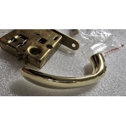MA-01-600-01-40 SOUTHCO ZAMEK DO DRZWI WEJŚCIOWYCH MCCOY Z KLAMKĄ NOVA 22-30MM MOSIĄDZ