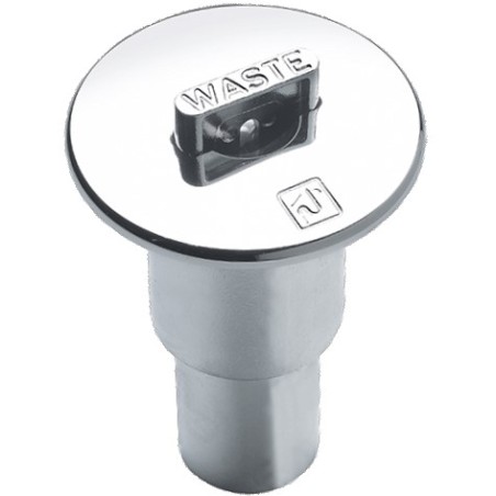 CAPWC38 VETUS KOREK WYCIĄGU NIECZYSTOŚCI 38MM CHROM AISI316 GWINT G1 1/2" NS (OUTLET)
