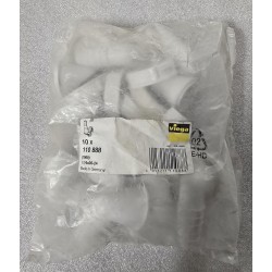 110888 VIEGA DWUZŁĄCZKI 90° DO WĘŻA ODPŁYWOWEGO (ZESTAW 10 SZTUK)