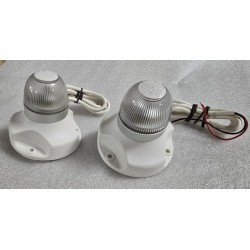 9910 HELLA MARINE LAMPY KOTWICZNE NAVILED360 USCG 2NM 12/24V 1W ELE69605CS (ZESTAW  2 sztuki)