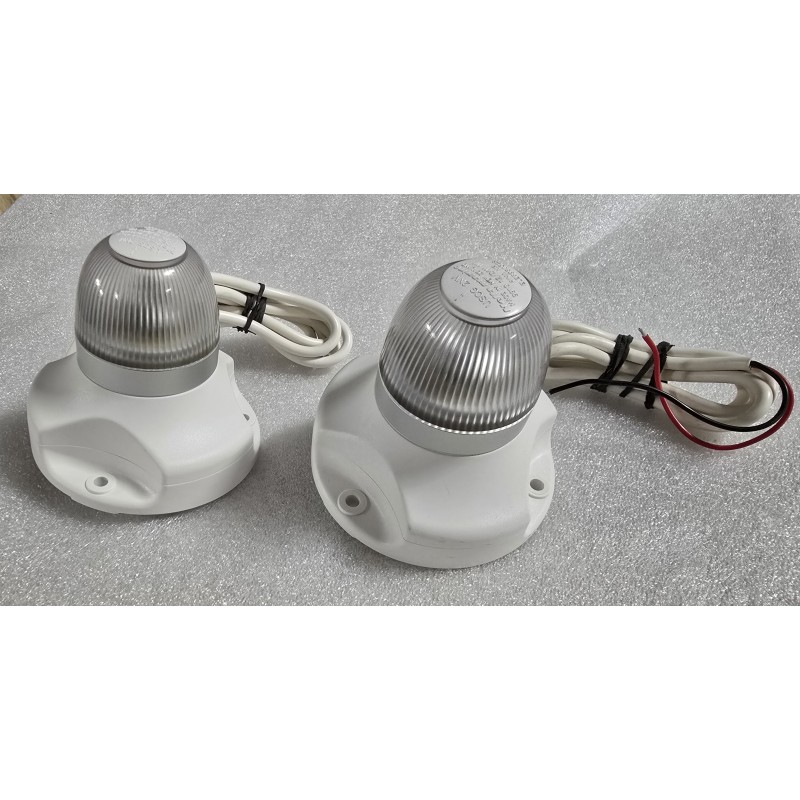9910 HELLA MARINE LAMPY KOTWICZNE NAVILED360 USCG 2NM 12/24V 1W ELE69605CS (ZESTAW  2 sztuki)