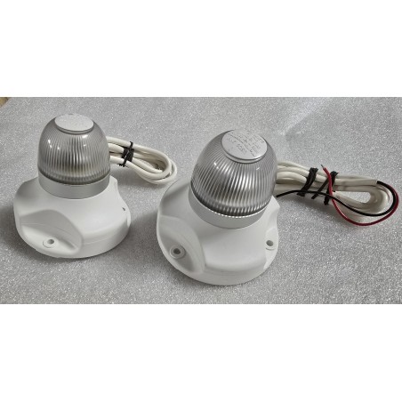9910 HELLA MARINE LAMPY KOTWICZNE NAVILED360 USCG 2NM 12/24V 1W ELE69605CS (ZESTAW  2 sztuki)